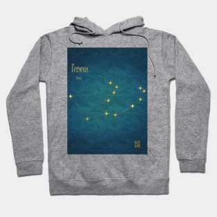 Night Sky Constellations - Perseus Hoodie